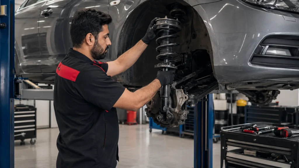 خدمة تغيير مساعدات في مركز أوتو ارينا بالرياض